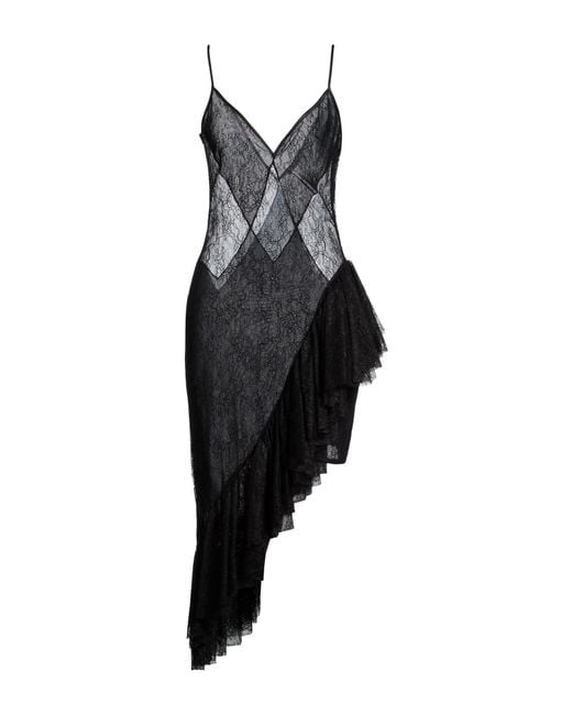 Celeste Black Maxi Dress Polyamide