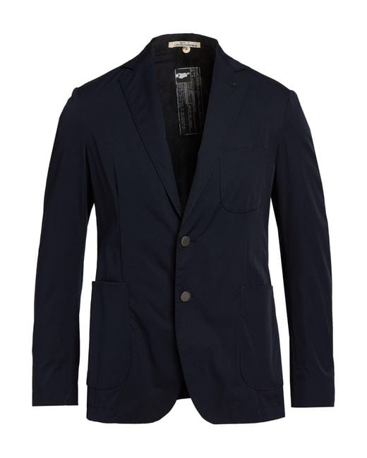 Messagerie Blue Blazer Polyacrylic, Elastane for men