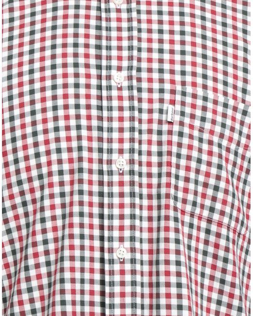 Barbour Red Shirt for men