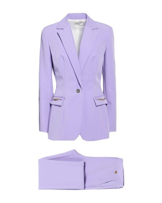 Rebel Queen Purple Suit Polyester, Elastane