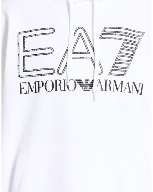 EA7 White Sweatshirt for men