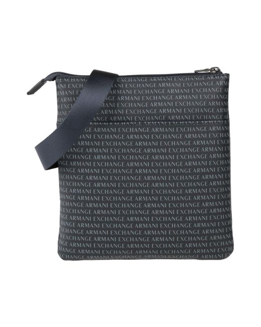 Armani Exchange Gray Cross-body Bag for men