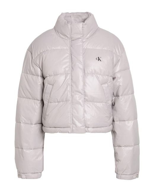 Calvin Klein Purple Puffers