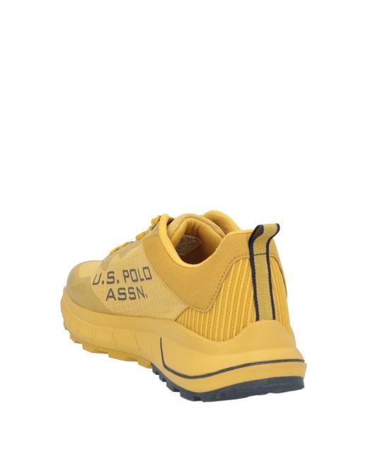U.S. POLO ASSN. Yellow Trainers for men