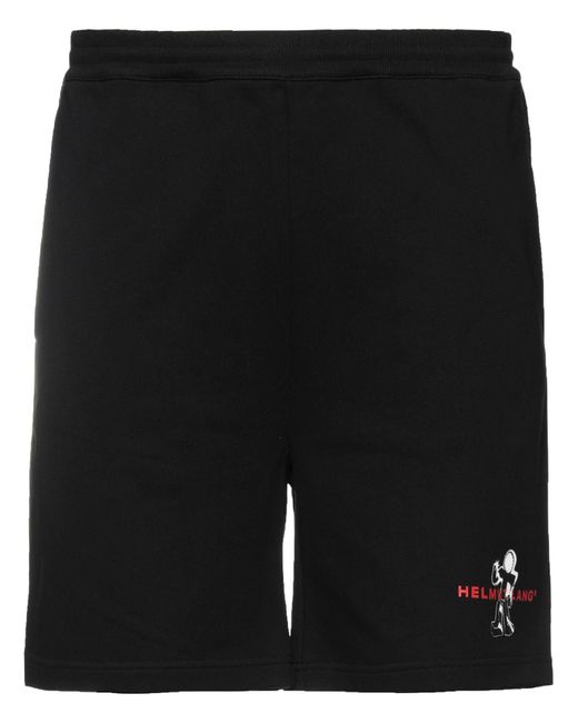 Helmut Lang Black Shorts & Bermuda Shorts for men
