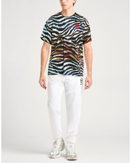 Just Cavalli Green Light T-Shirt Cotton for men