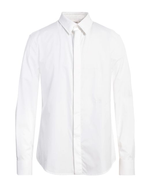 Céline White Shirt Cotton for men