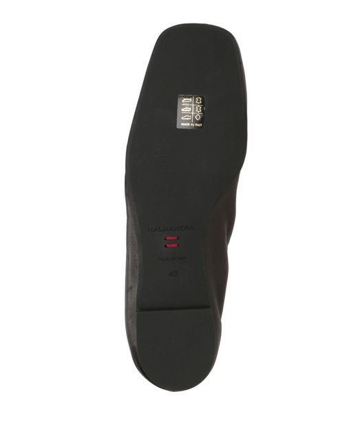 Halmanera Black Dark Loafers Leather