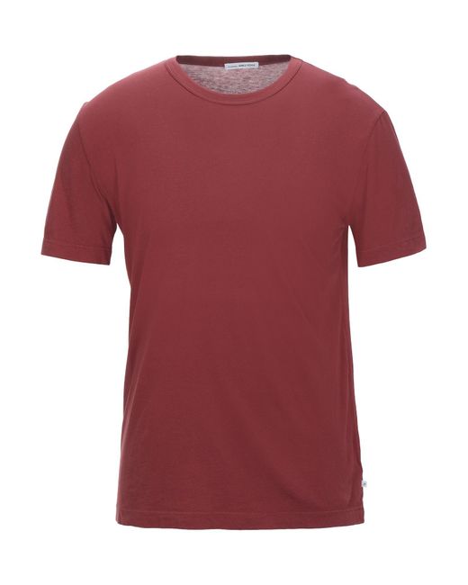James Perse Red T-shirt for men