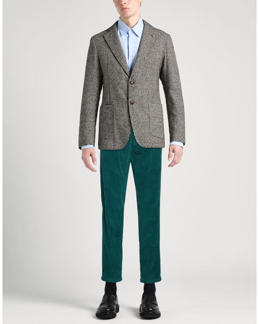 White Sand Green Pants Cotton for men