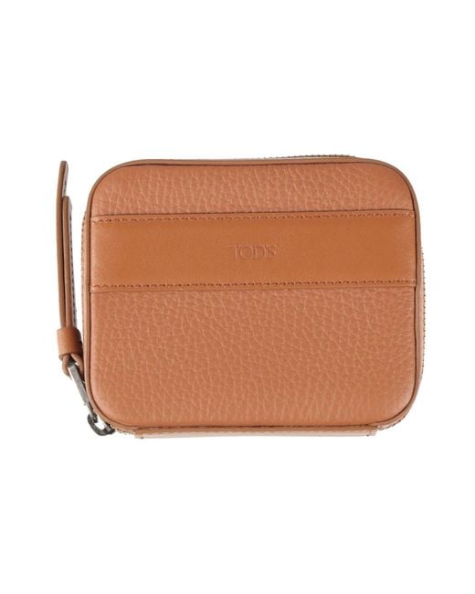 Tod's Brown Wallet Leather for men