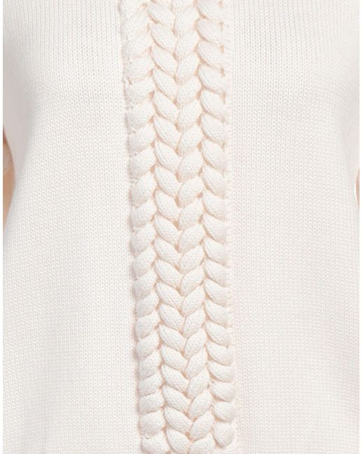 AVOLIO Milano White Turtleneck