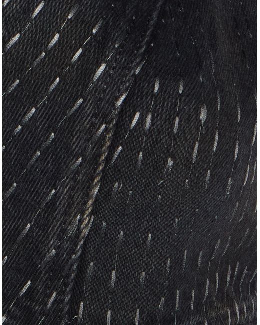 Guess Black Top Cotton, Elastane, Polyester