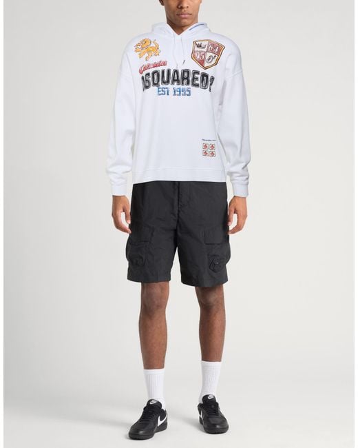 Sudadera DSquared² de hombre de color White