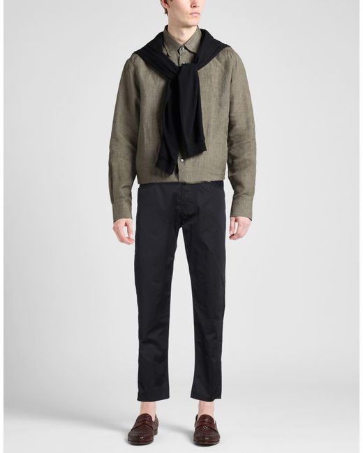 Emporio Armani Blue Pants for men
