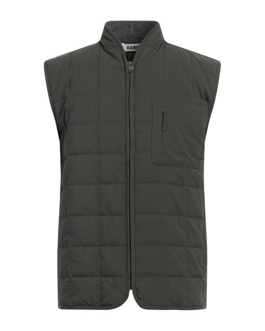 Rains Green Gilet for men