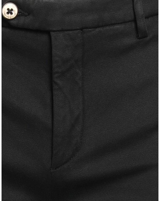 Michael Coal Black Trouser for men