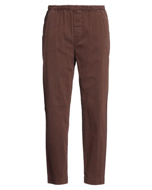 Blauer Brown Pants Cotton, Elastane for men