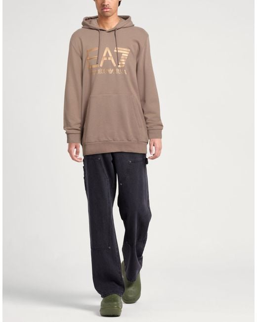 EA7 Brown Sweatshirt for men