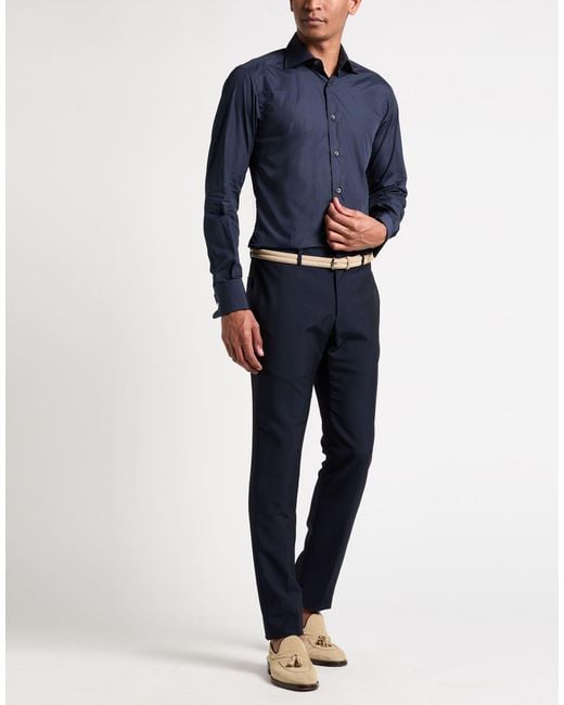 Brian Dales Blue Shirt for men