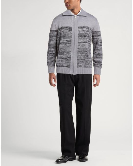 Lardini Gray Cardigan for men