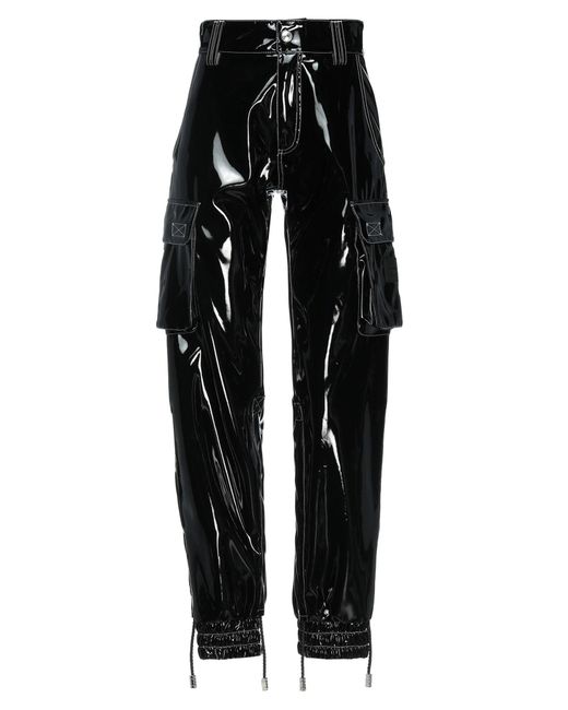 Gcds Black Pants Polyester, Polyurethane