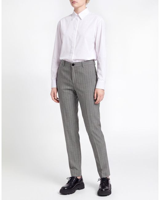 Gabriele Pasini Gray Pants Virgin Wool
