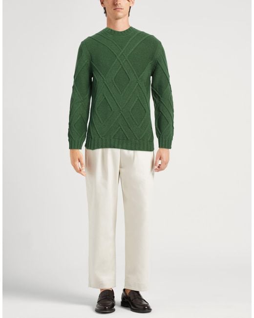 Pullover Alpha Studio pour homme en coloris Green