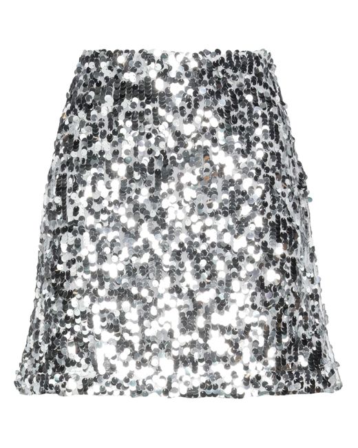 be Blumarine Metallic Mini Skirt