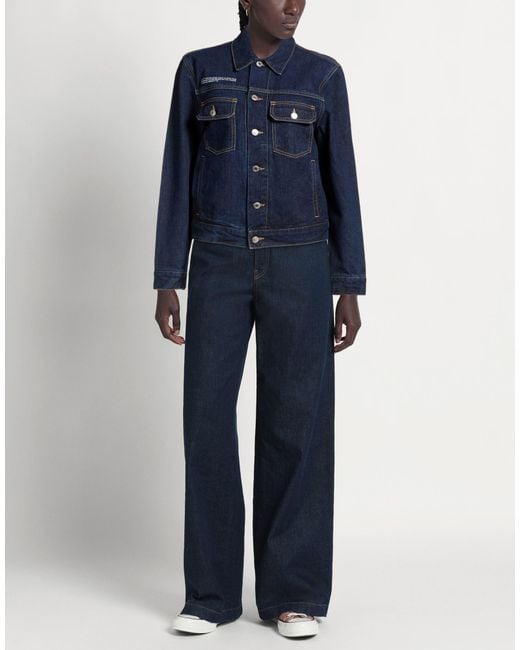 PANGAIA Blue Denim Outerwear