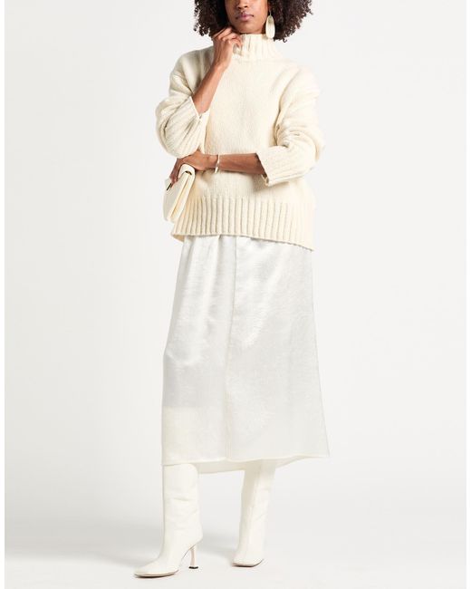 Herskind White Midi Skirt