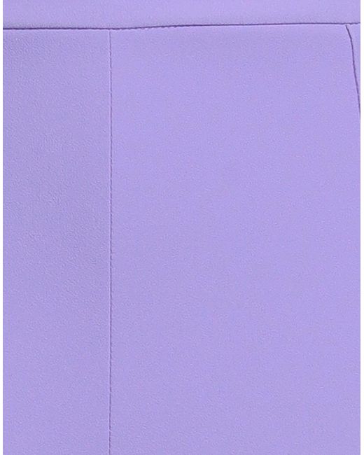 Elisabetta Franchi Purple Trouser
