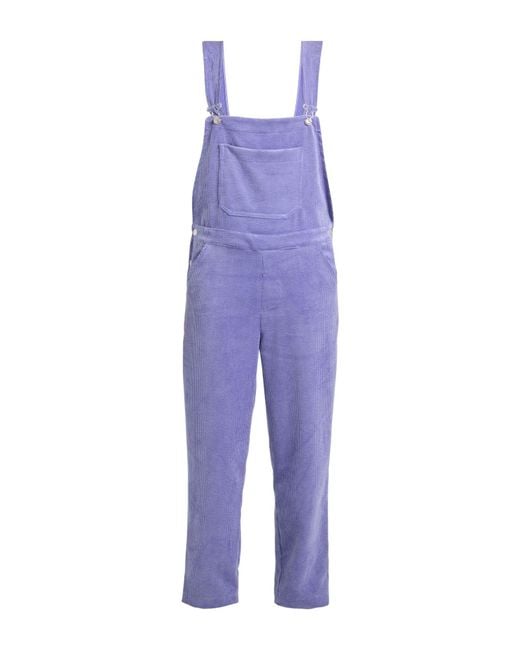ViCOLO Purple Mauve Overalls Polyester, Nylon, Elastane