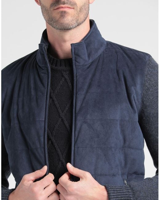 Gran Sasso Blue Jacket for men