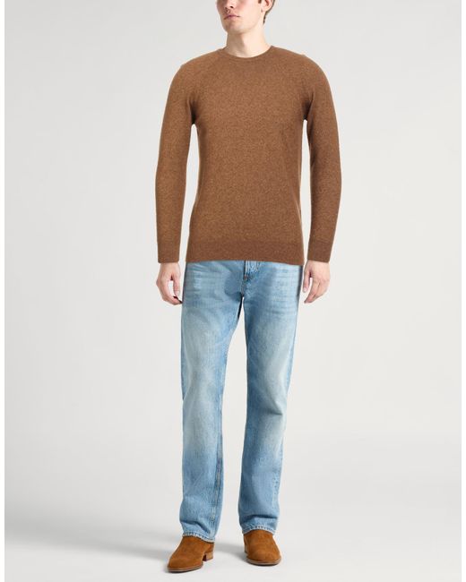 Pullover Moorer de hombre de color Brown