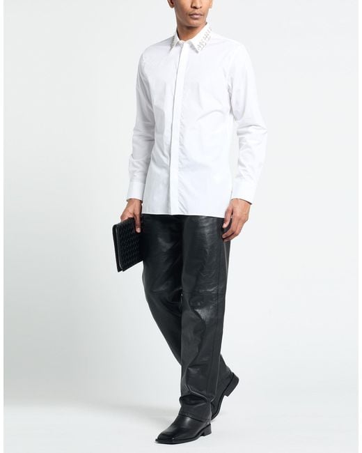 Camicia di Givenchy in White da Uomo