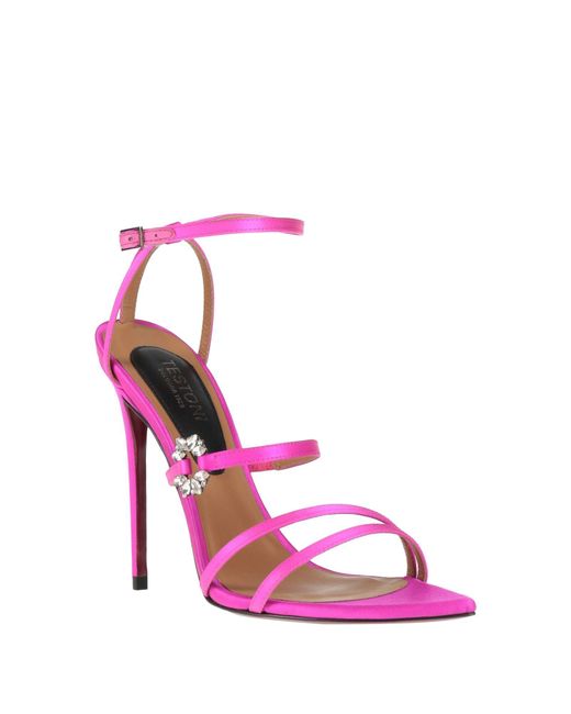 Testoni Pink Sandale