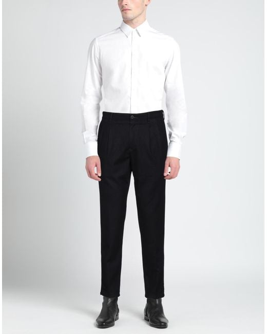 Incotex Black Trouser for men