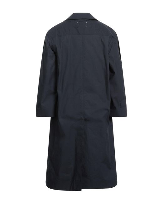 Maison Margiela Blue Overcoat & Trench Coat for men