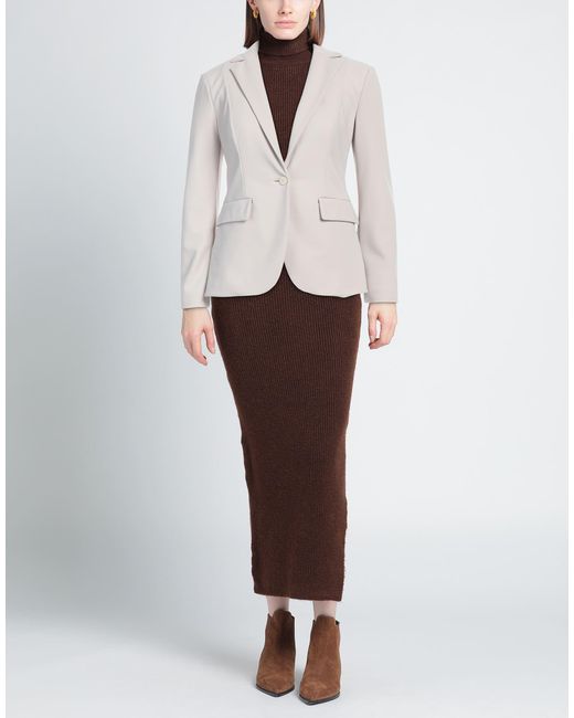 Theory White Blazer Polyamide, Elastane