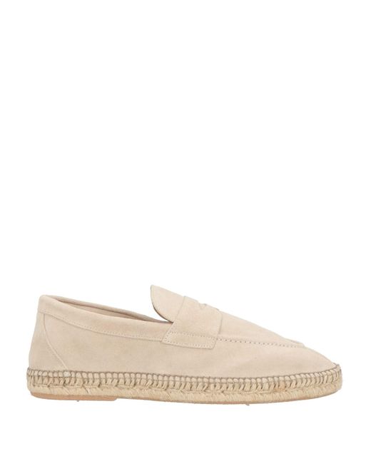Espadrillas di Lardini in Natural da Uomo