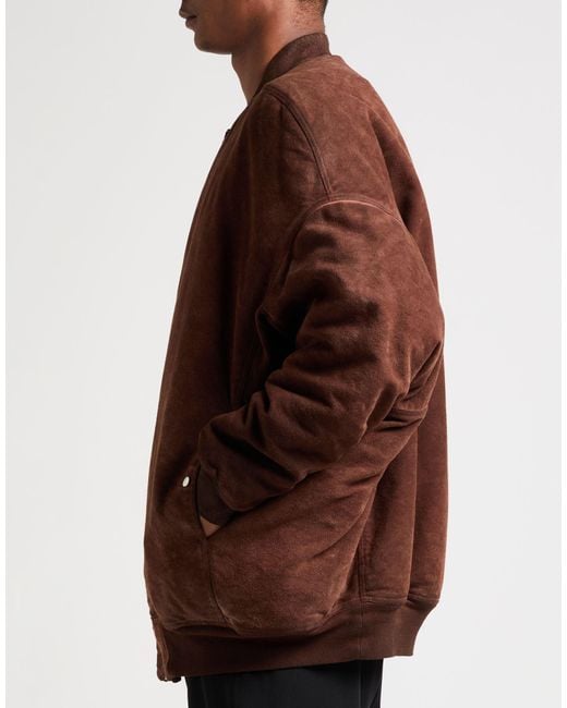 Rick Owens Brown Jacket for men