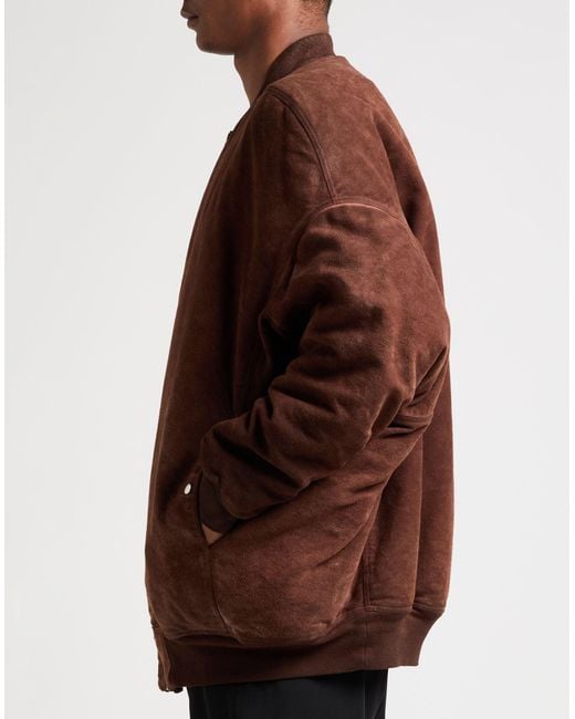 Rick Owens Brown Jacket for men
