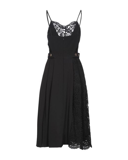 Custoline Black Midi Dress