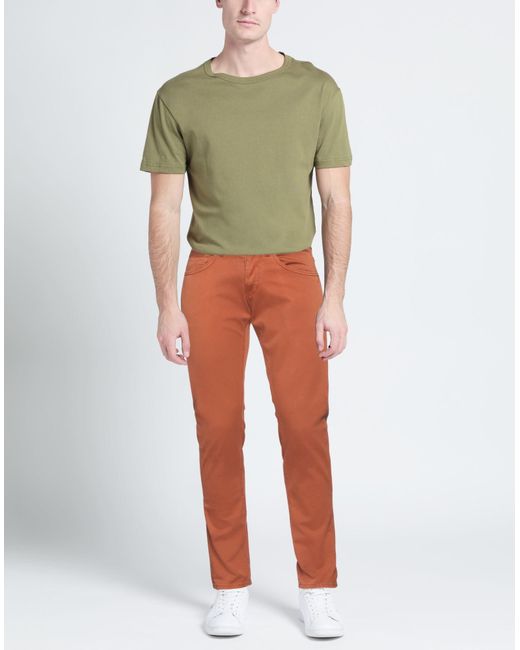 Dondup Orange Pants for men