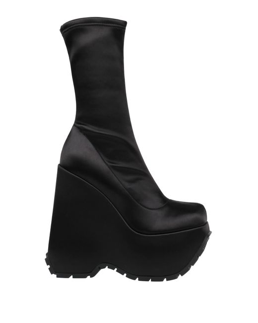 Versace Black Ankle Boots