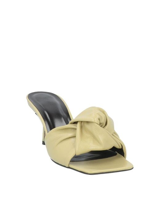 By Far Natural Sandals