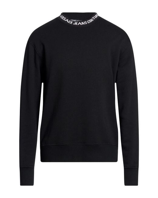 Versace Jeans Couture Blue Sweatshirt Cotton for men