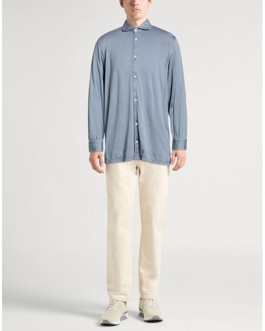 Fedeli Hemd in Blue für Herren