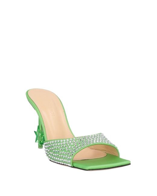 Mach & Mach Green Sandals